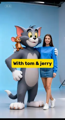 With tom & jerry