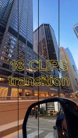 18 clips transition