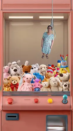 CLAW MACHINE WOMAN 