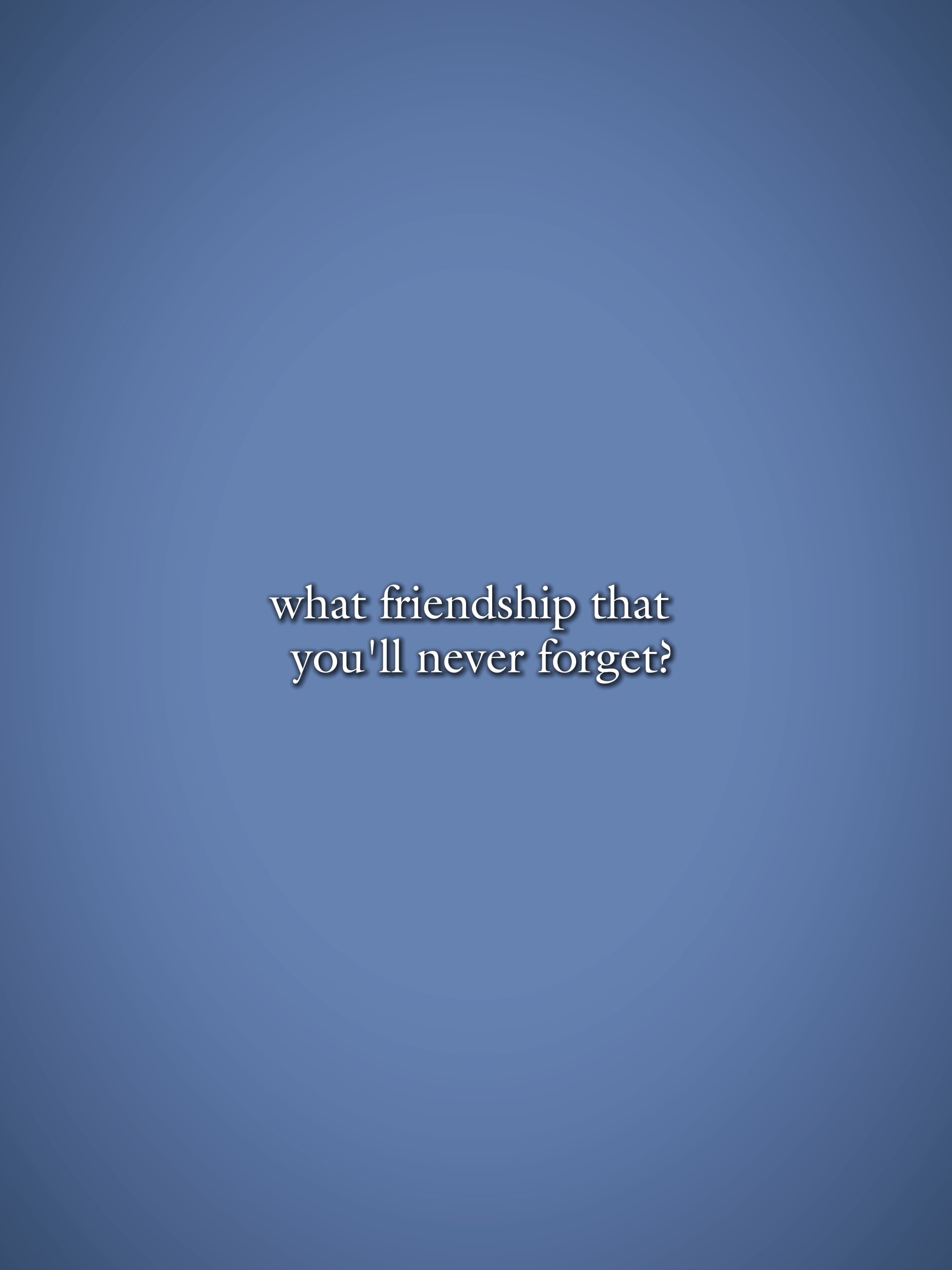friendship 