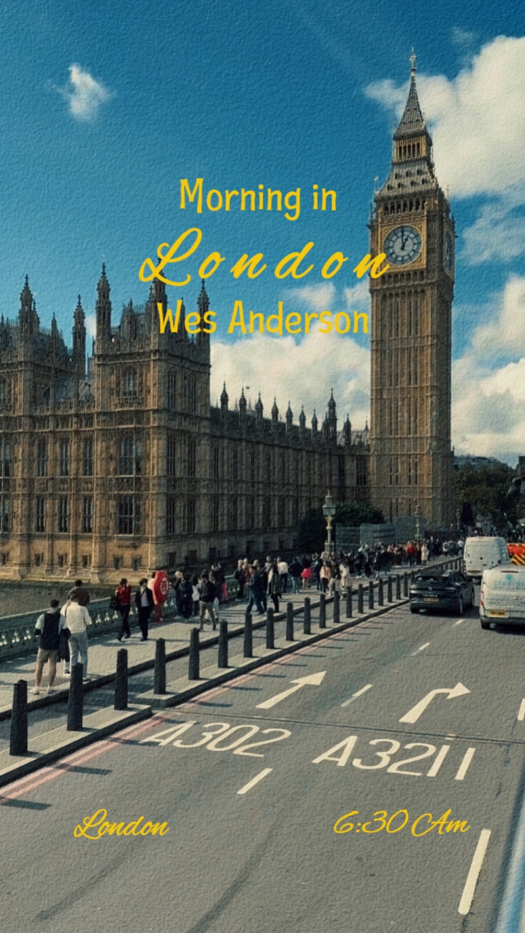 Londra 'da sabah