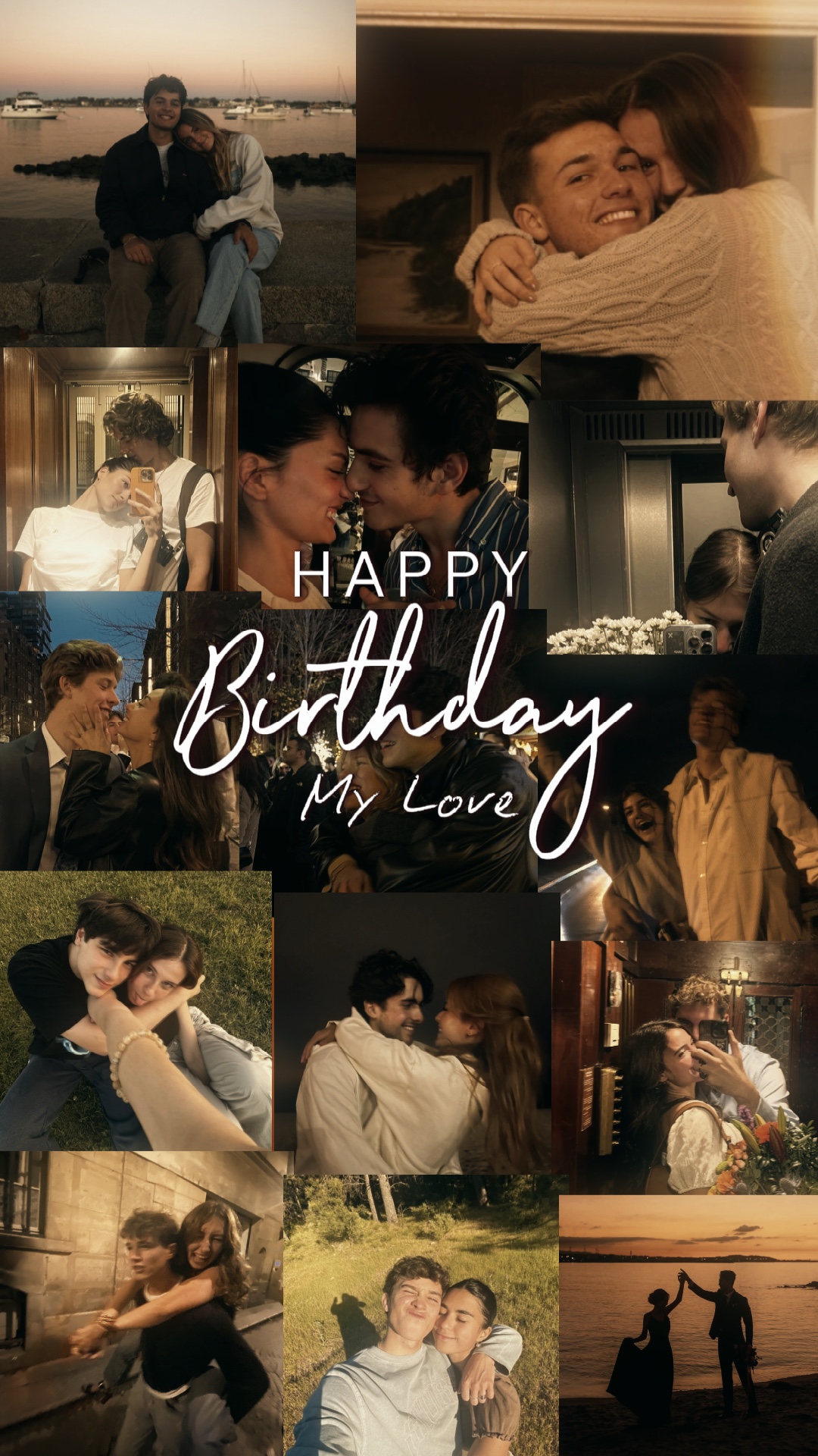 Feliz aniversário amor