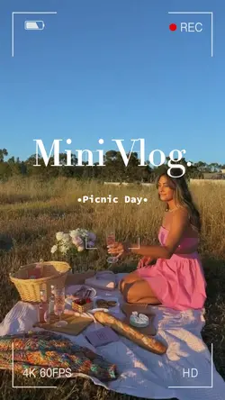 Mini vlog picnic