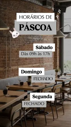 Horário de Páscoa 