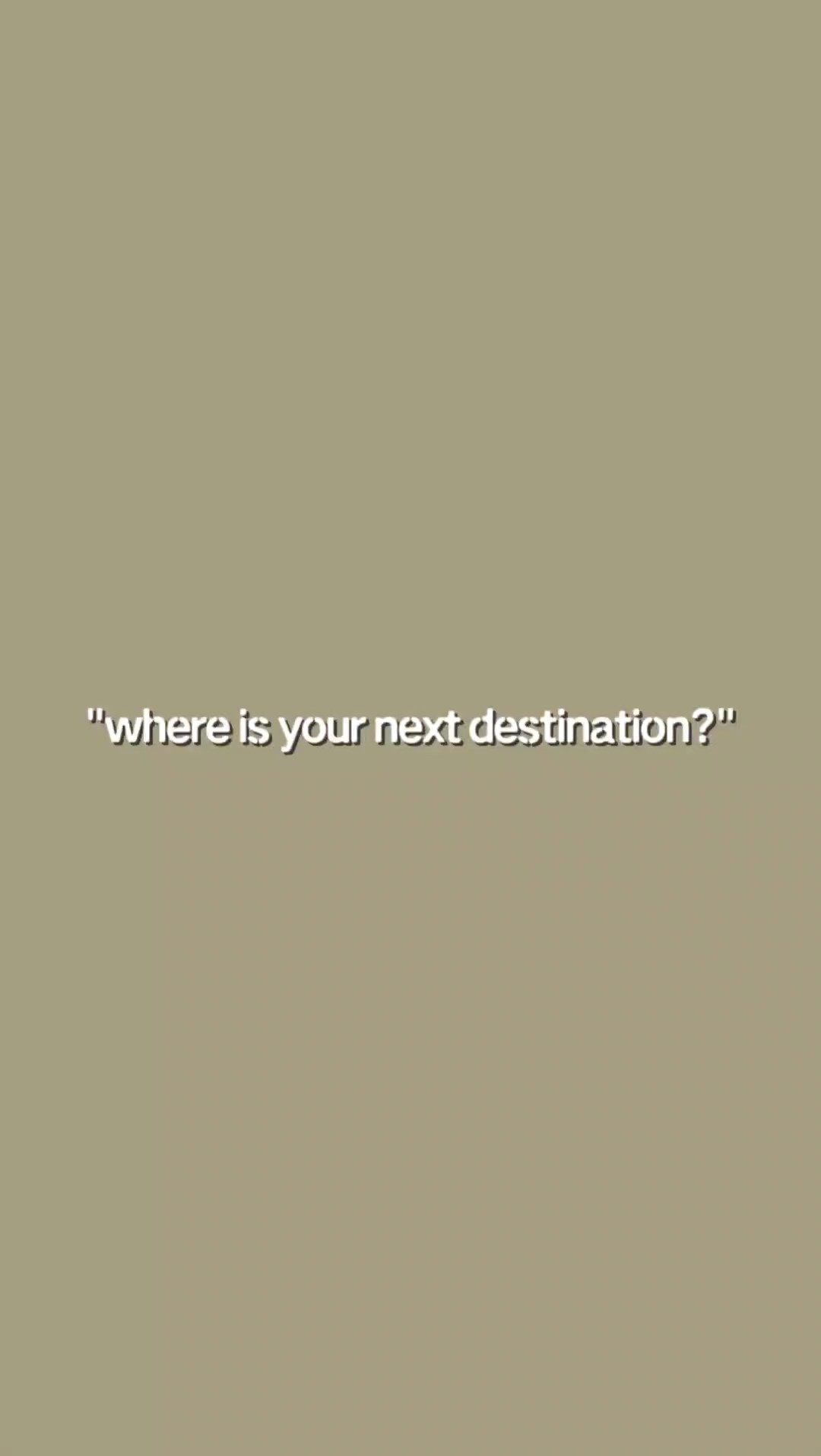destination