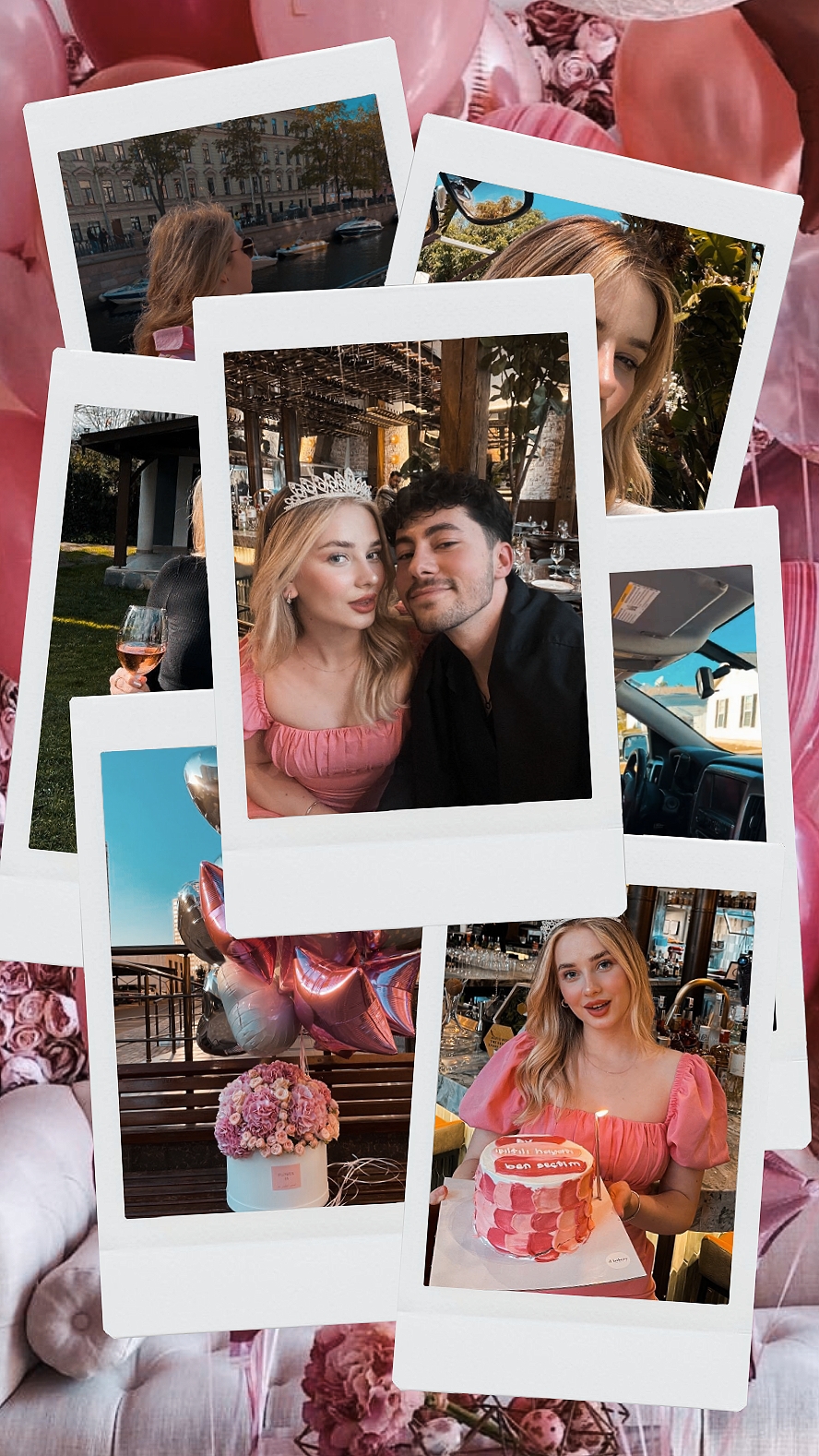 Polaroid de aniversário