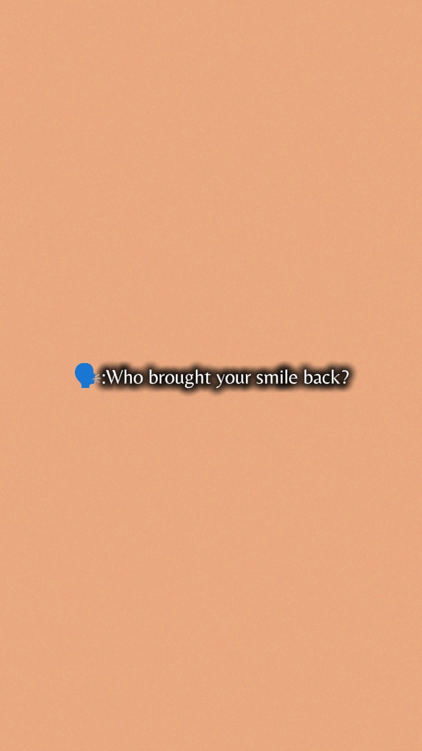 Le sourire en retour