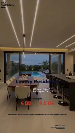 Dusk-to-Pool Luxury Home Tour
