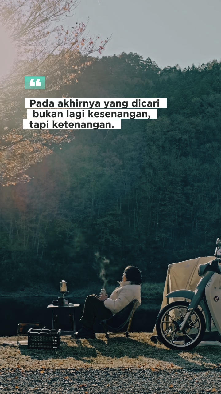 Mencari ketenangan
