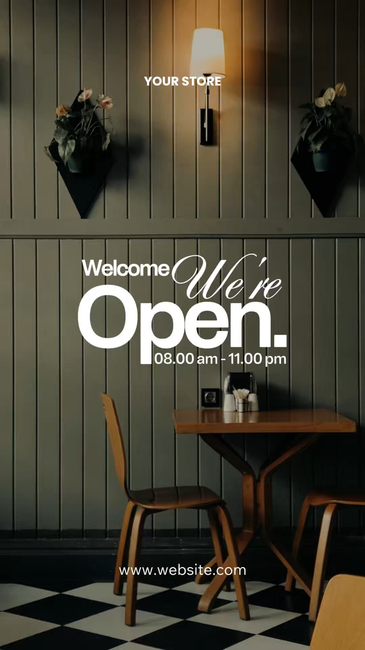 We Are Open