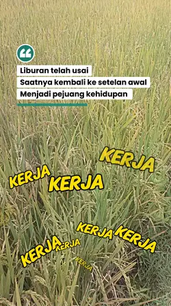 Liburan Usai