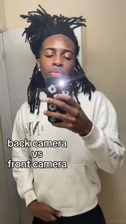 Back vs front camera