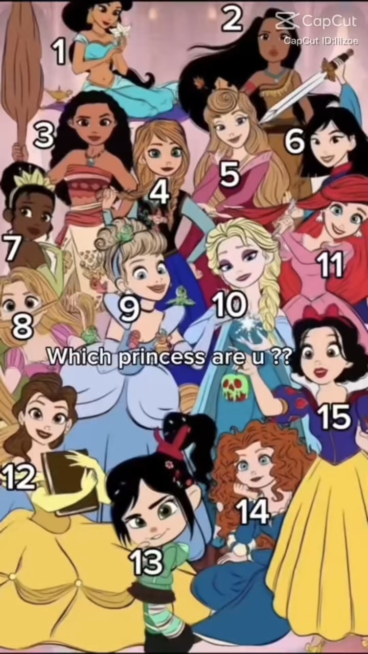 ¿Qué princesa eres?
