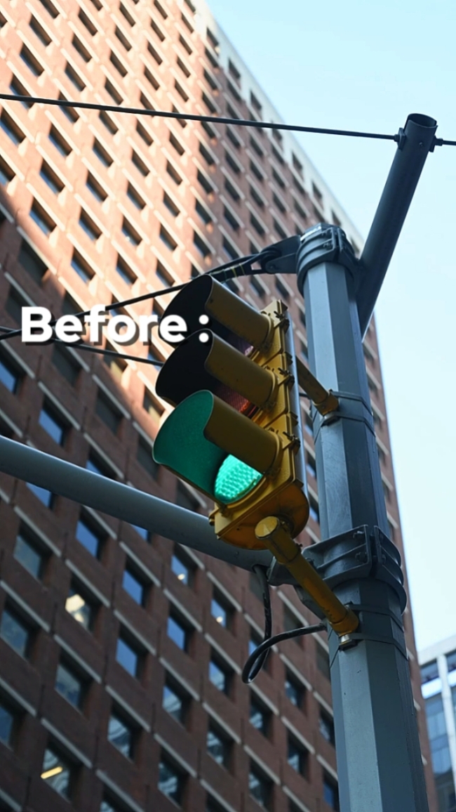 Antes vs depois 
