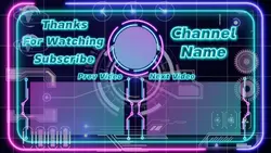 Neon Tech Edu Outro