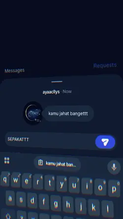 kamu jahat banget