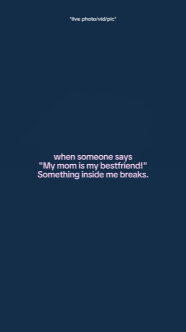 My mom is my bestfri