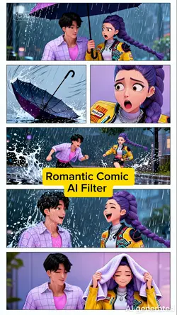 Romantic Comic - AI