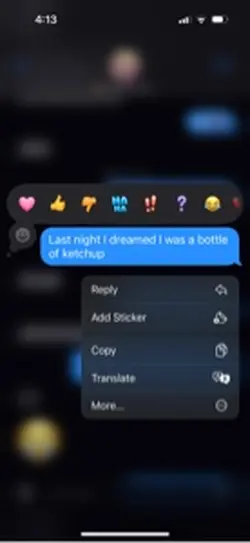 ketchup and mustard!