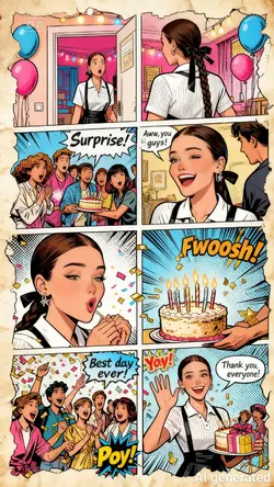 Birthday comic