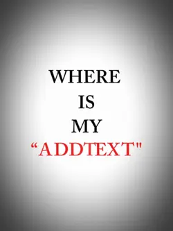 Where is my addtext
