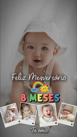 Mesversário 8 meses