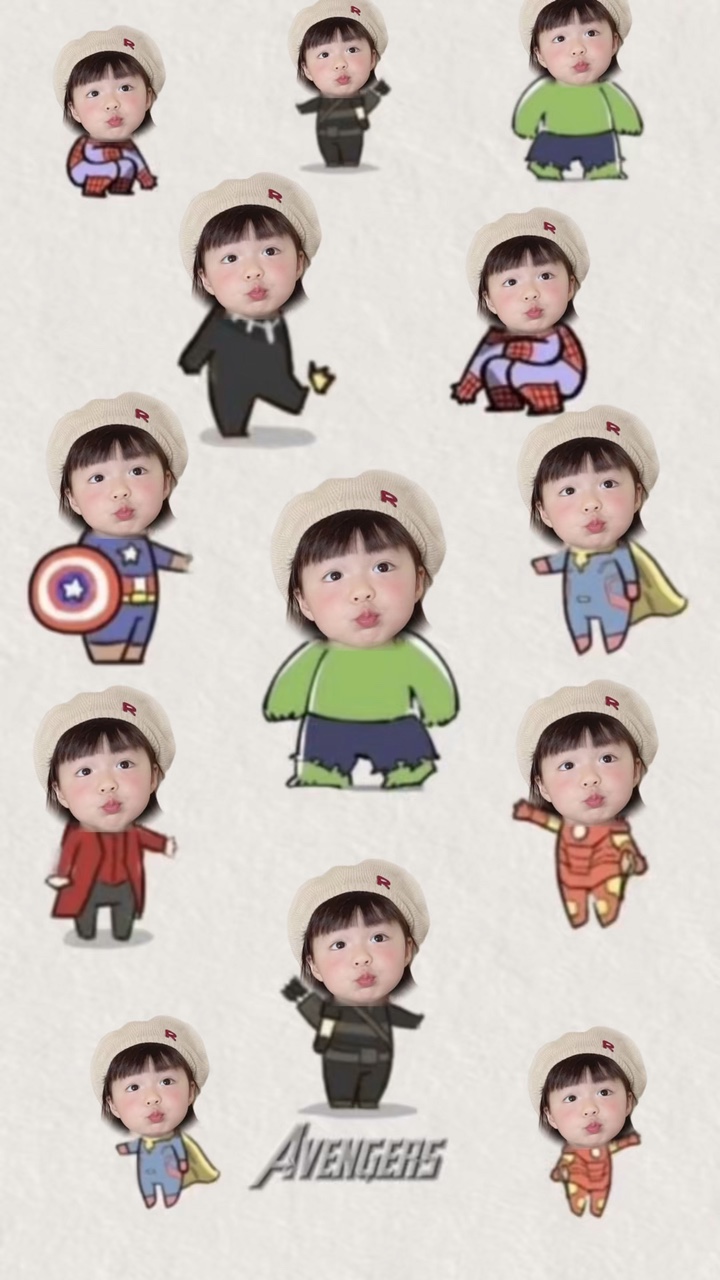 Ghép mặt cute