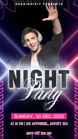 Dj night party