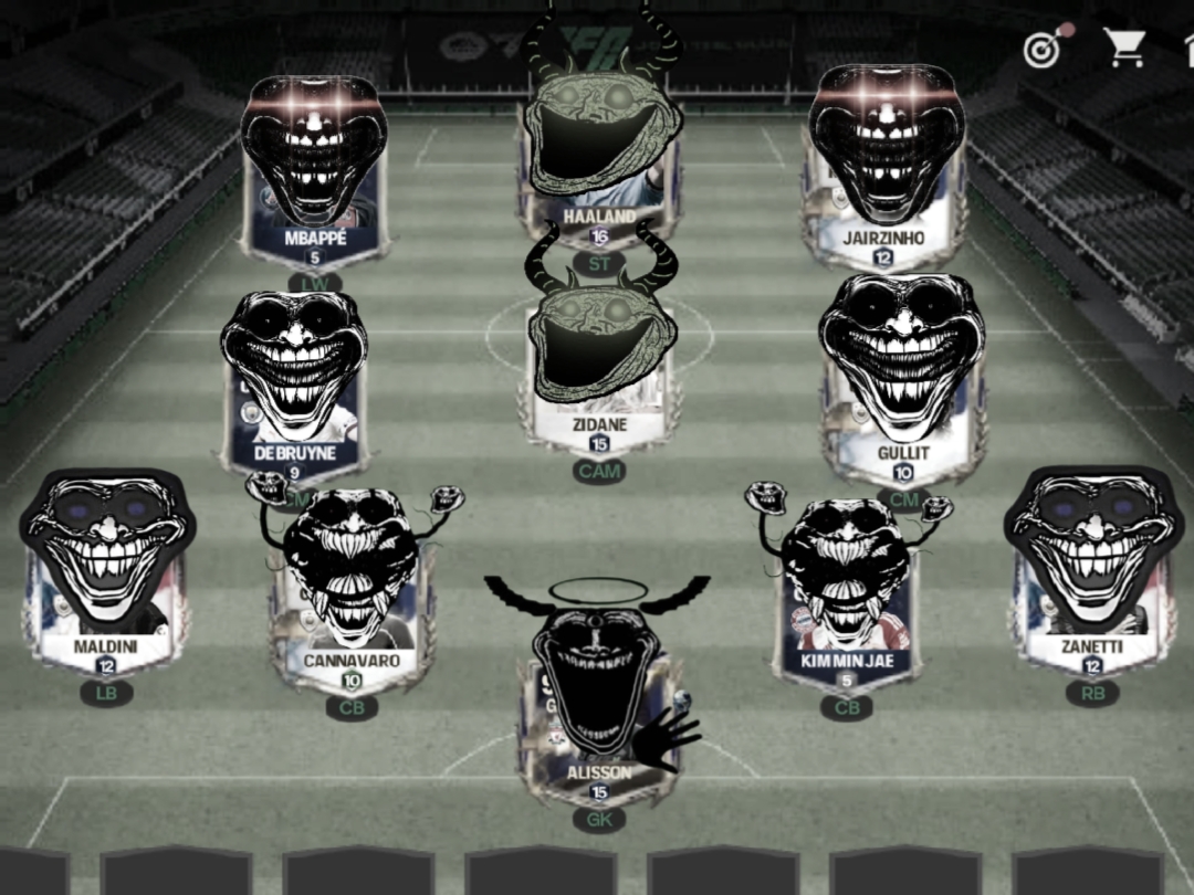 Troll face FC mobile