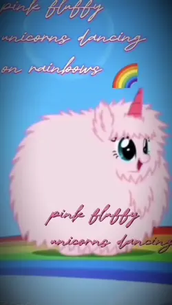 Pink fluffy unicorn 