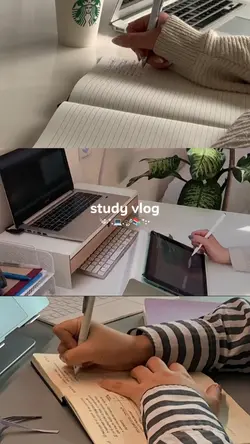 study vlog 
