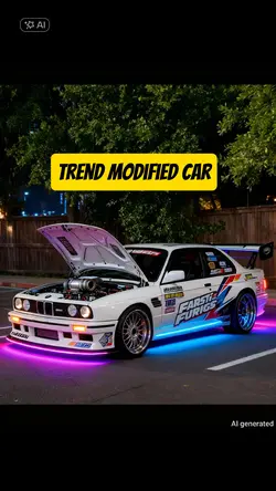 trend modified car