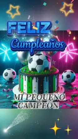 Feliz día campeón