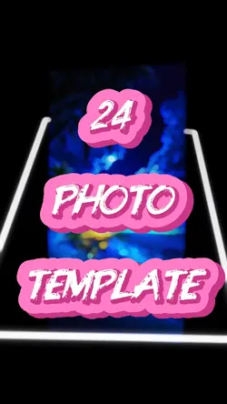 24 Photo Template 