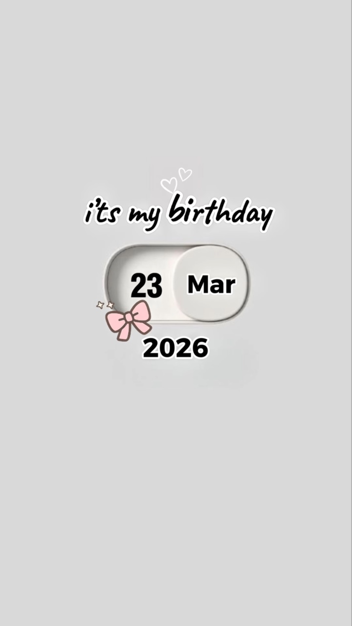ANNIVERSAIRE LE 23 MARS