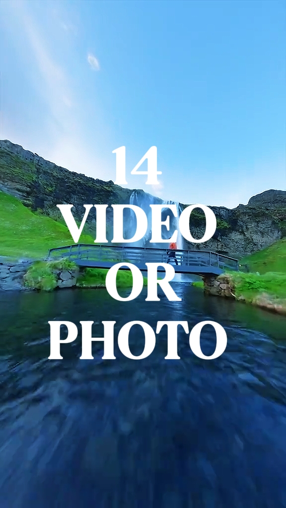 13 vidéo ou photo 