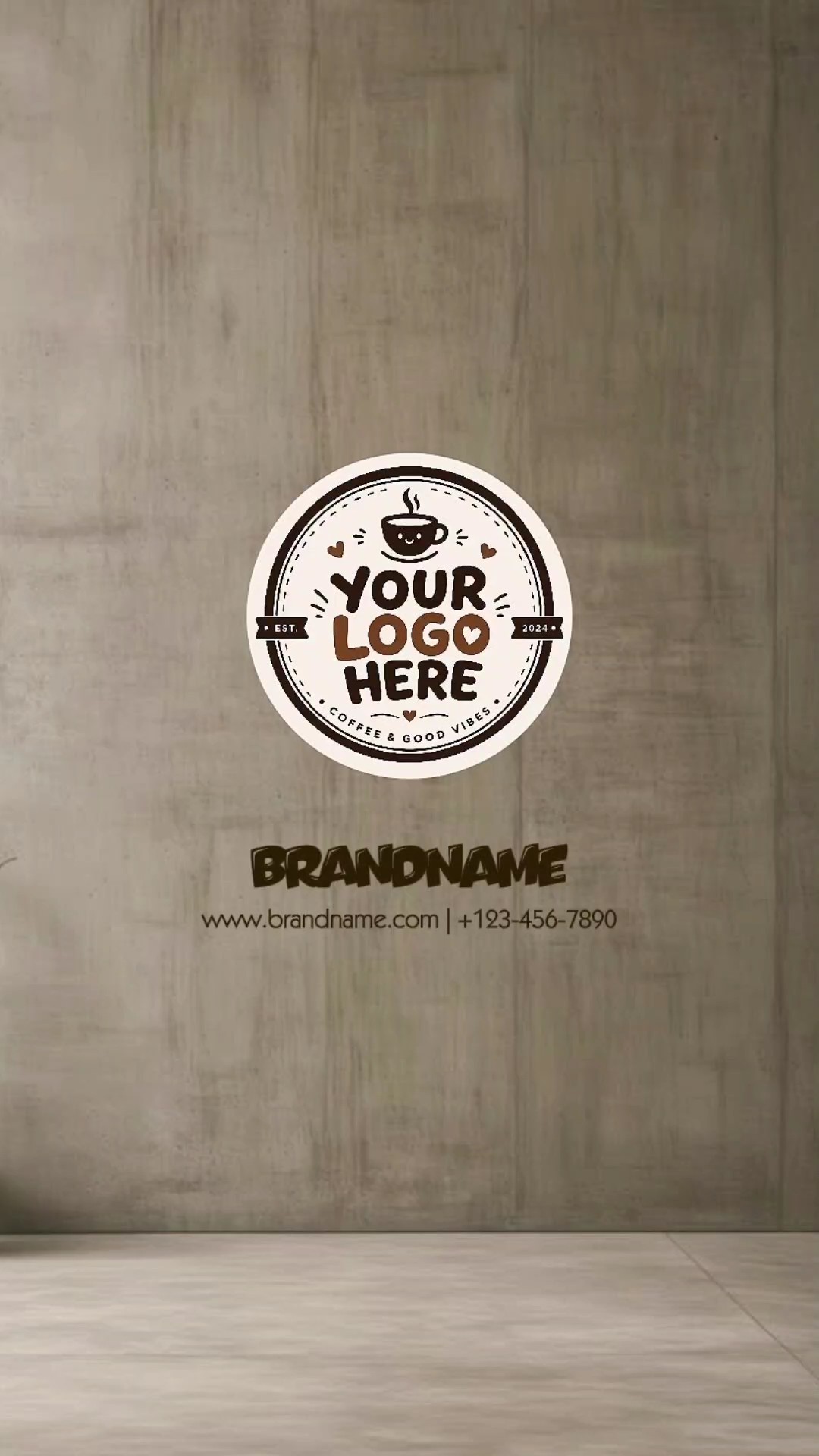 animation du logo du café