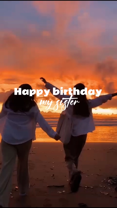 Happy birthday siste