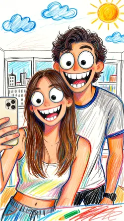 ugly caricature