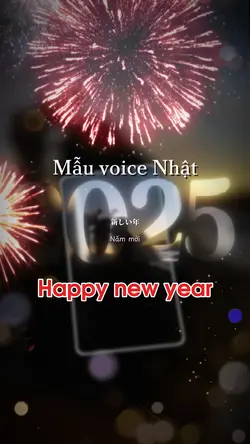 Mẫu voice Nhật