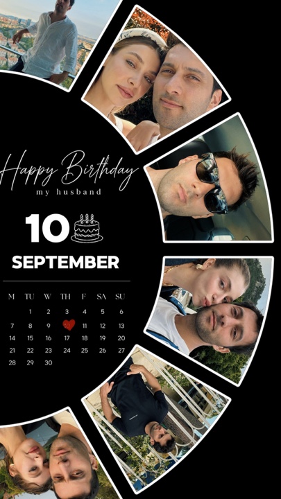 HBD MEU MARIDO 10 DE SETEMBRO