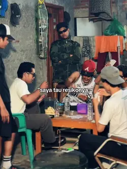 “saya tau resikonya,