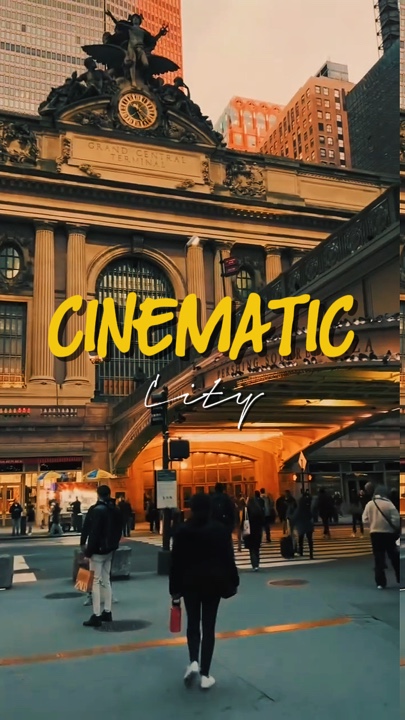 Tendência de vlog da cidade 