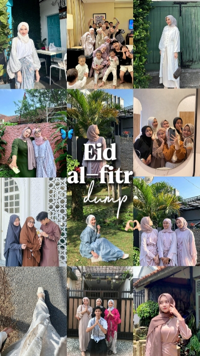 Tempat pembuangan Idul Fitri
