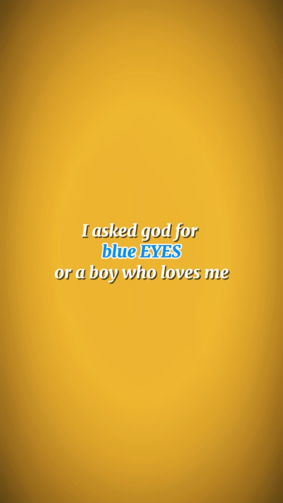 Yeux bleus 