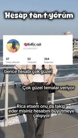 hesap tanıtıyorumm