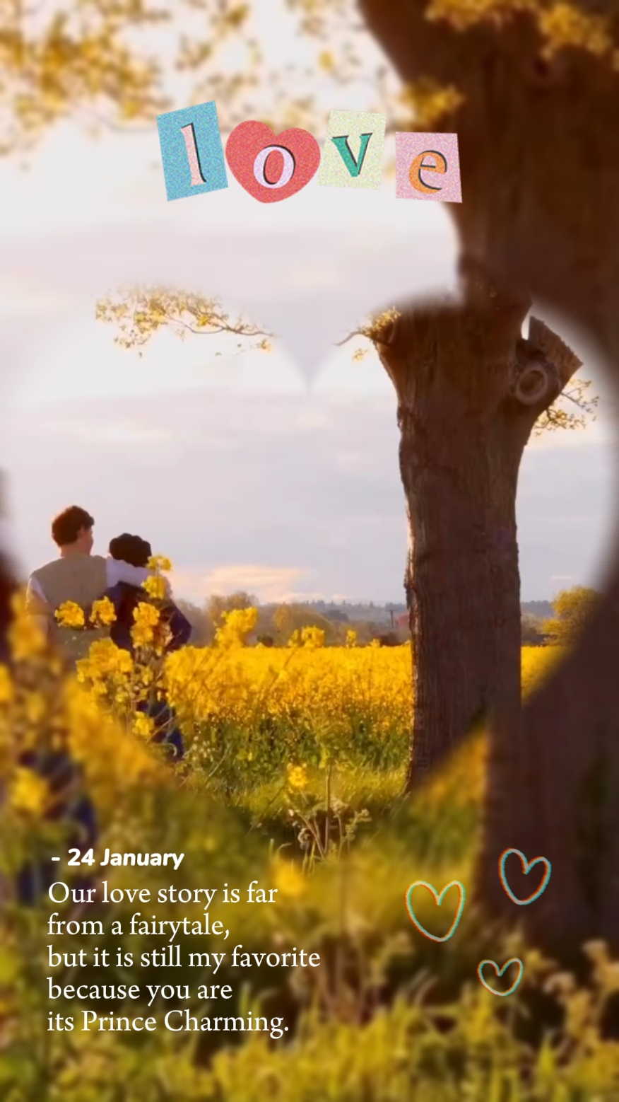 Romantic love story