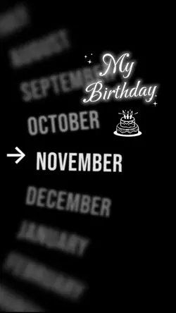my birthday november