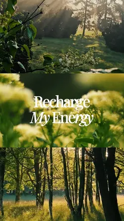 Recharge my energy