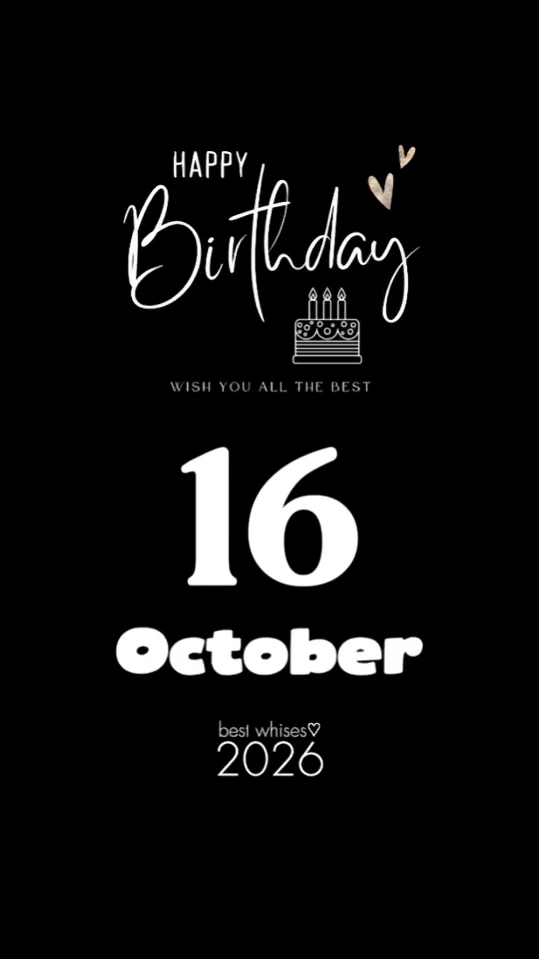 anniversaire 16 octobre 